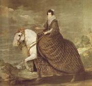 Diego Velazquez Portrait equestre de la reine Elisabeth (df02) Spain oil painting artist